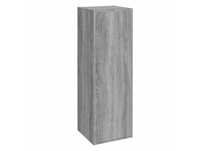  Ensemble de meubles tv 6 pcs sonoma gris bois d'ingénierie shl64018  - Conforama E