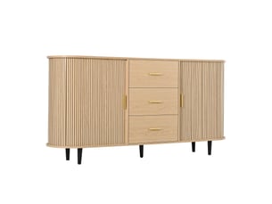 Buffet 2 porte(s) 3 tiroir(s) BIQZUYA - 160 cm coloris naturel