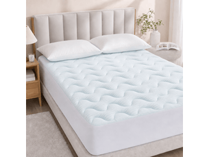 Surmatelas 180x200 cm Mousse + mémoire de forme Poche 30 cm, Housse Lavable