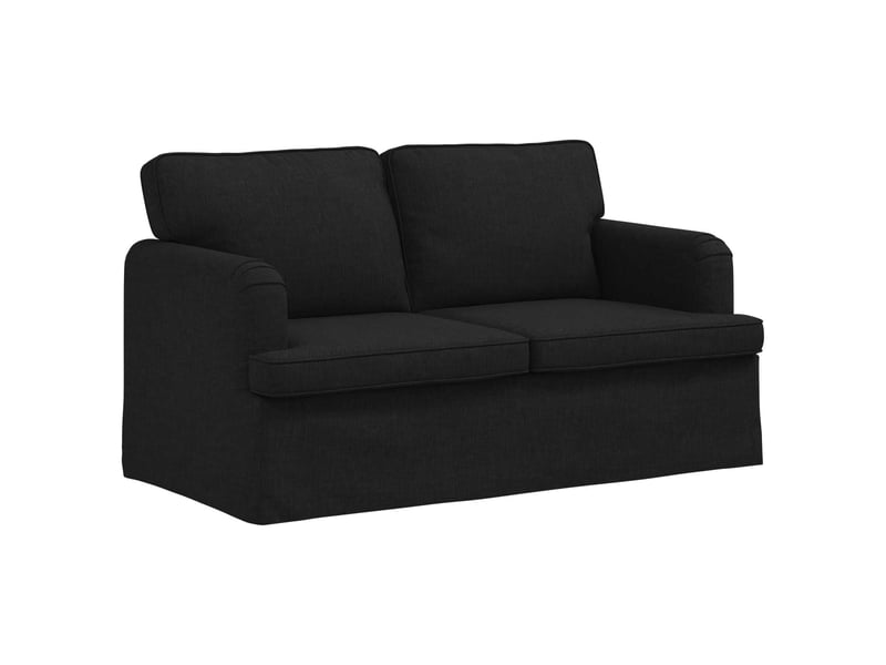  Ensemble de canapés 2 pcs noir tissu shl86398  - Conforama E