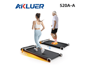 Akluer 520a-a tapis de course 90*40cm 2 en 1 tapis de course ceinture de course à faible bruit machine de jogging pour marcher avec massage des pieds côté a pour la marche côté b pour le massage moteur 2,5 hp moteur 0,6-4 mph 330 lbs affichage led double