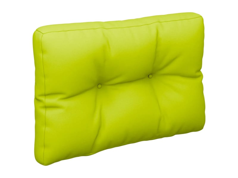  Lot de 2 coussins de palette, coussins de canapé vert vif tissu cf59643  - Conforama E