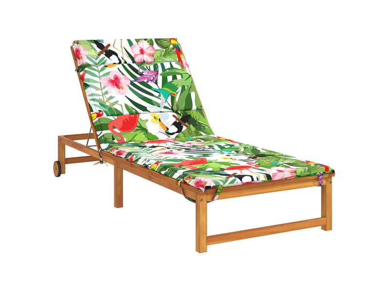  Coussin de transat, coussin pour bain de soleil gemert 100 % polyester multicolore cf56168  - Conforama C