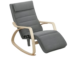 Fauteuil fixe WISHDOR Coton / Polyester gris