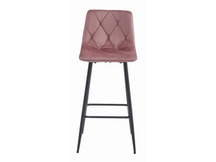 tabouret de bar  <strong>SANS MARQUE</strong>  - rose hauteur d'assise 76 cm vendu A l'unité