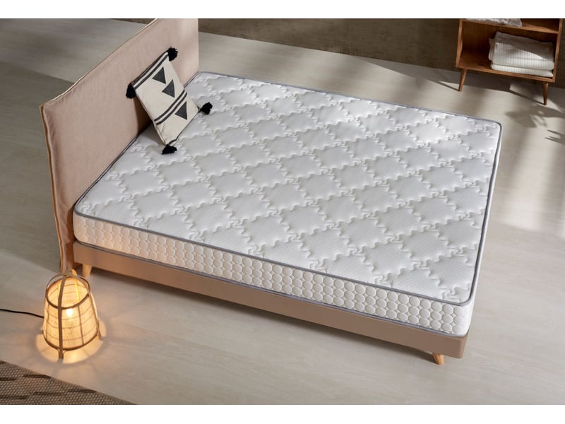  Matelas mousse hr et mémoire de forme luxury nature confort - mi-ferme, fibres naturelles, accueil mémoire de forme 8435720070644 - Conforama B
