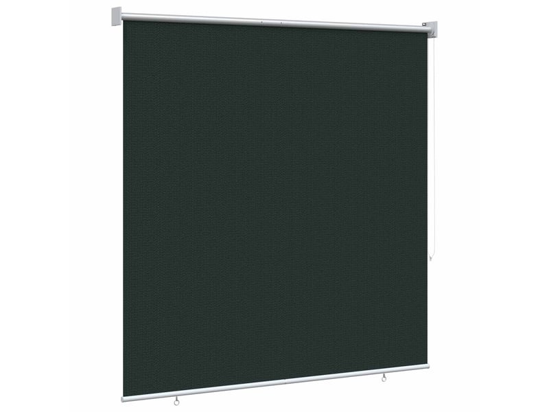 Store enrouleur extérieur, store à rouleau à 90% de blocage uv vert foncé hdpe cf45240 - Conforama D