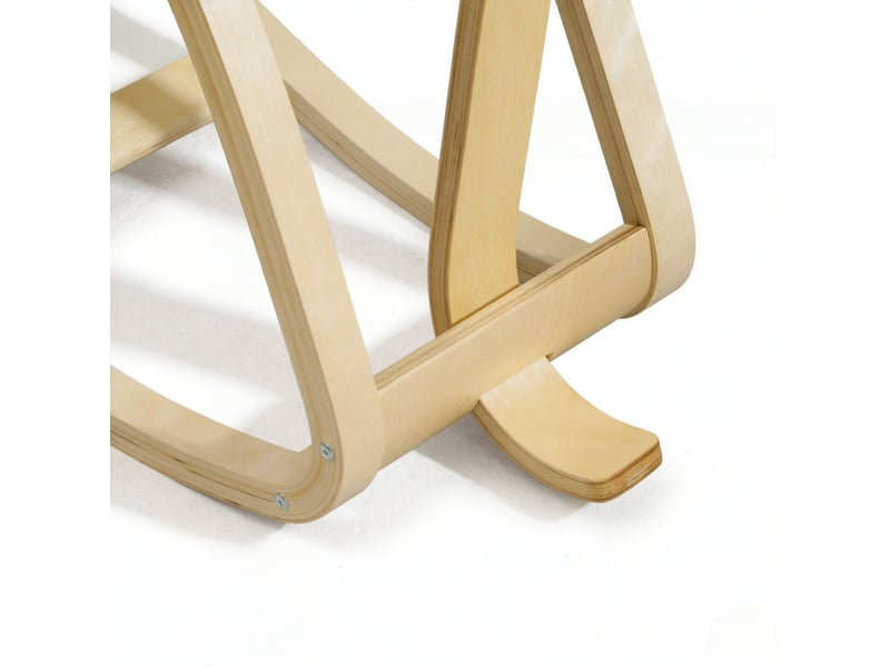  Chaise de bureau à genoux ergonomique 51x84x93 cm – bleu foncé – dossier avec mécanisme à bascule  - Conforama E