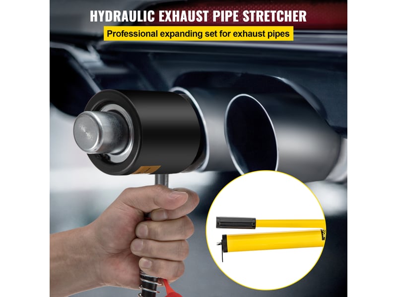 Extenseur de tuyau deechappement hydraulique, taille 1-58 a 4-14, civiere tuyau hydraulique manuelle 10 t 4 matrices 2 etuis de rangement pour tubes cuivre et aluminium reparation automobile  - Conforama B