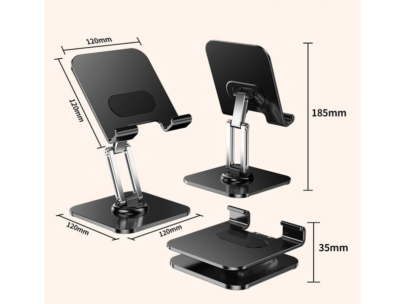 Support tablette bureau – accessoires pour tablette tactile, rotation renforcée à 720° - Conforama B