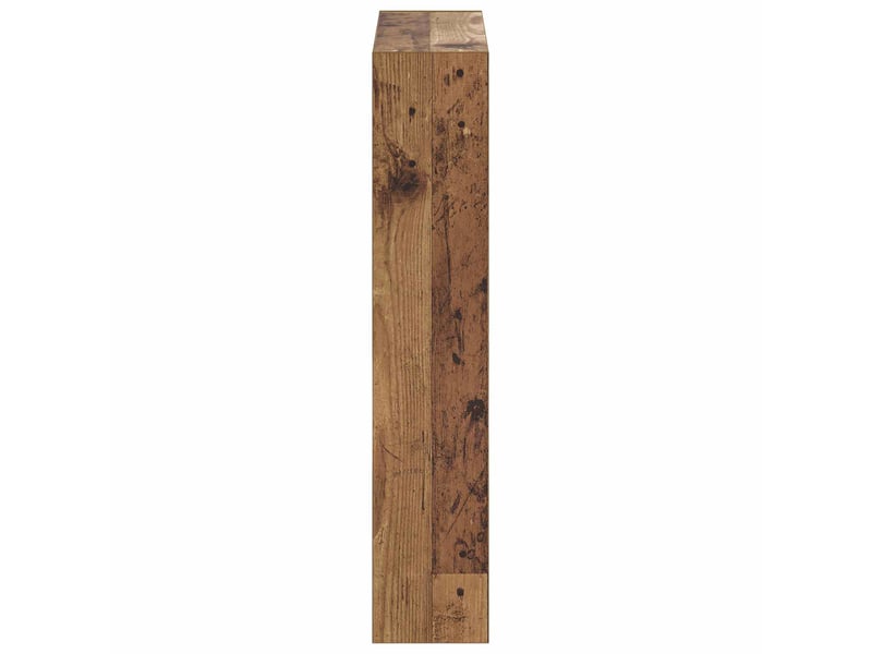 Meuble à chaussures mural, armoire à chaussures zwolle 71x17x86 cm bois ancien  - Conforama E