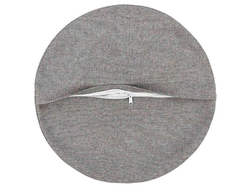  Lot de 6 coussins avec oreiller, coussins décoratifs heerlen gris nuage tissu cf50707  - Conforama C