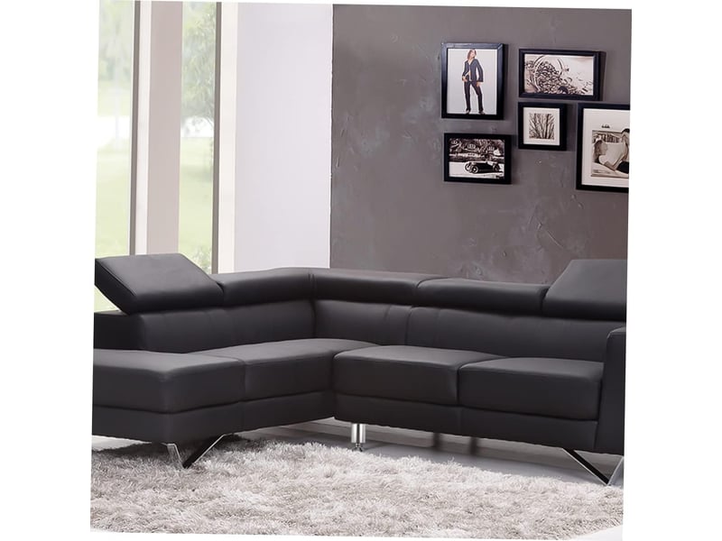  4pièces meuble réglables en métal aluminium armoire ronds pour tables et canapés  - Conforama B