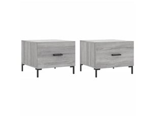 Table basse rectangulaire coloris gris  