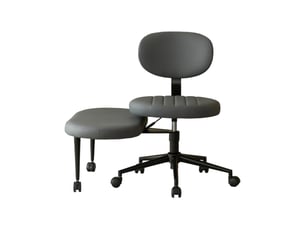 Chaise de bureau <strong>STILVORA</strong> <strong></strong> avec assise réglable en hauteur