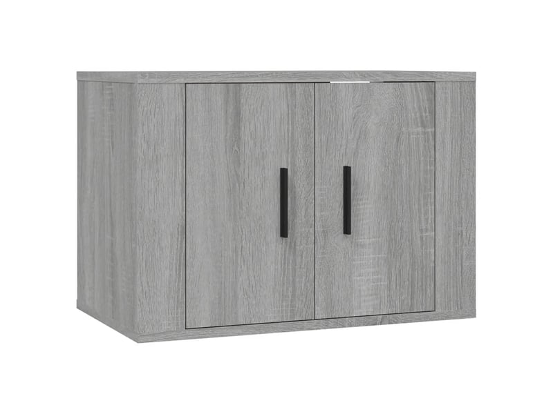  Ensemble de meubles tv 3 pcs sonoma gris bois d'ingénierie shl69668  - Conforama D