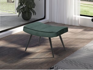 Pouf / repose pied <strong>BYLIVING</strong> <strong>4251942229158</strong> vert