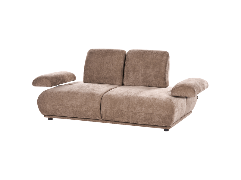 Canapé 2 places nacka marron  - Conforama E