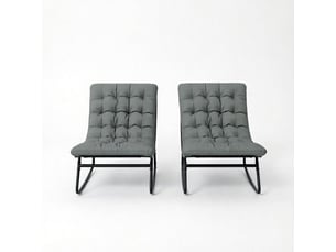 Fauteuil de jardin confort relaxant fauteuil basculant double style lounge