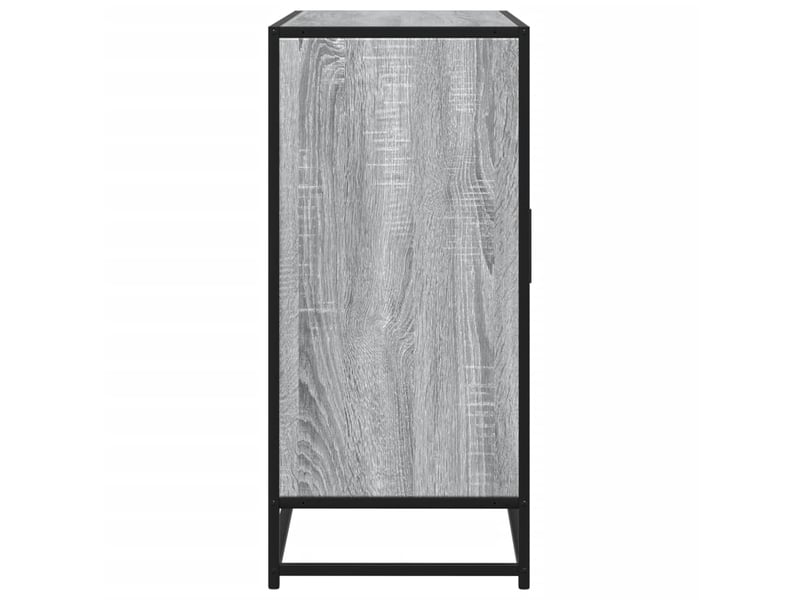  Buffet - bahut - meuble de rangement sonoma gris 92x35x76 cm bois d'ingénierie  - Conforama E