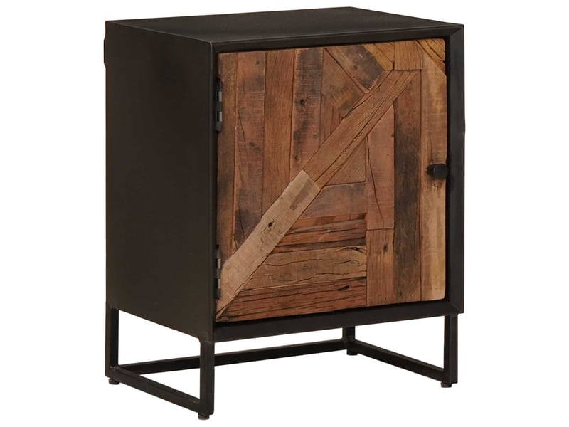  Table de chevet - cabinet de chevet - table de nuit faite main naturel 40 x 30 x 50 cm  - Conforama B