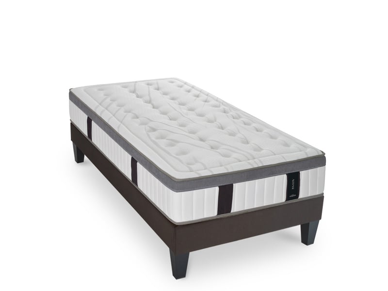  Ensemble altesse 80x200 cm + sommier en kit - mousse hd mémoire - ép. 26 cm 4AU.AL.K50.0820 - Conforama A