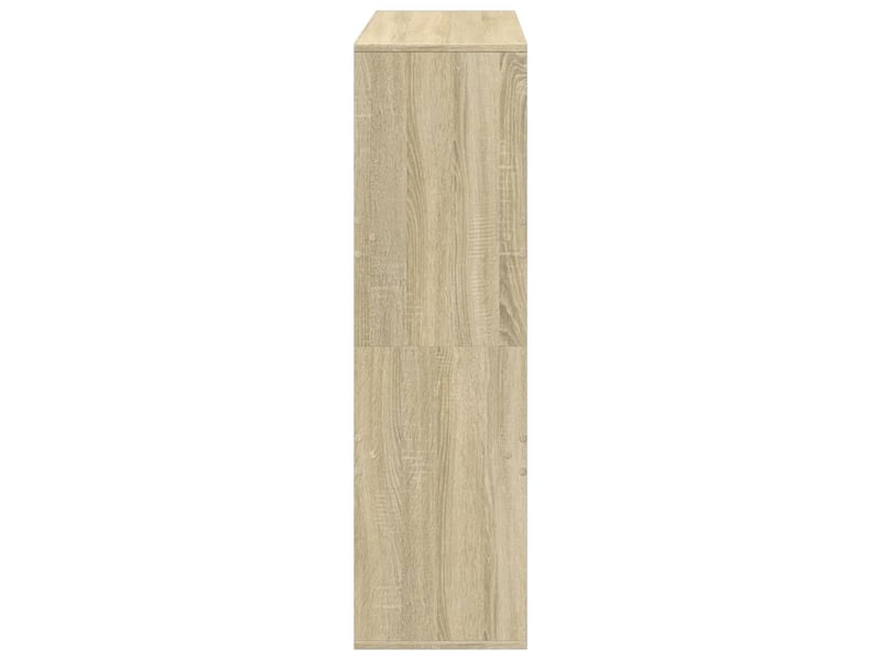  Cloison bibliothèque, meuble de rangement chêne sonoma 100x33x115cm bois ingénierie  - Conforama E