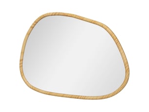 Miroir  à fixer coloris naturel <strong></strong>  <strong></strong> - 70 cm x 50 cm