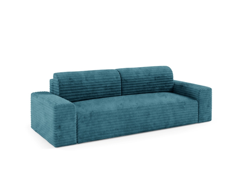  Canapé coco avec fonction de couchage couleur : tilia turquoise  - Conforama C
