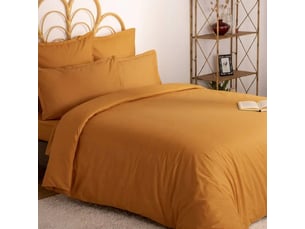 Drap plat intérieur 240x290cm jaune cumin