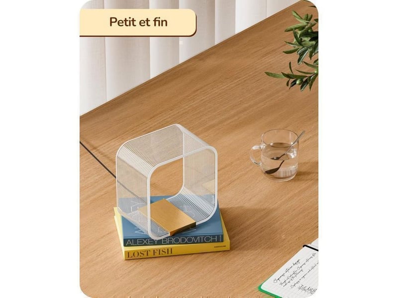 Lampe led de chevet edishine 4w 3000k, acrylique et aluminium 370618_AABJN35645_6_DROPFR - Conforama B