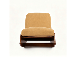 Fauteuil fixe MAISONORA Tissu jaune