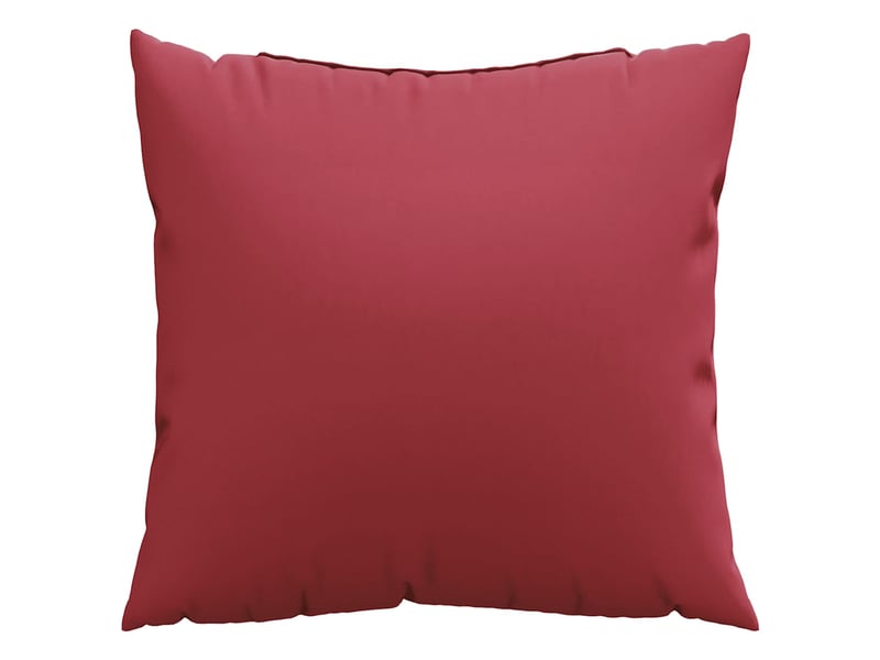  Lot de 4 coussins de canapé, coussins décoratifs rouge vin 60x60 cm tissu cf59228  - Conforama E