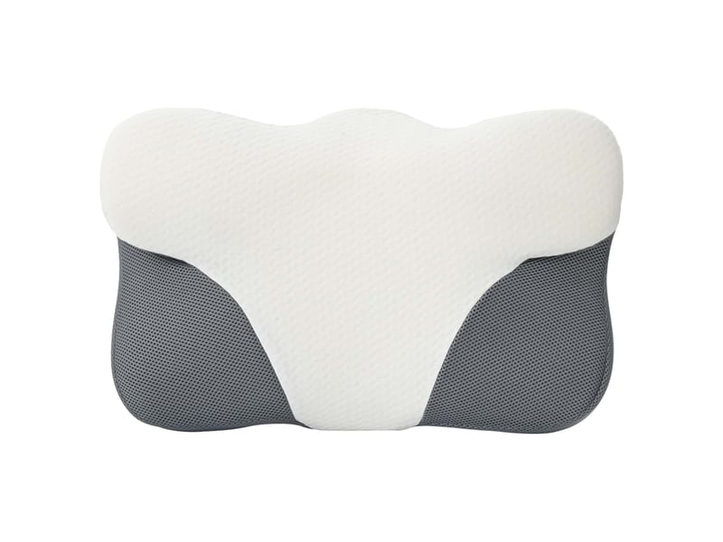 Oreiller, coussin cervical blanc mousse à mémoire de forme cf51349 - Conforama D