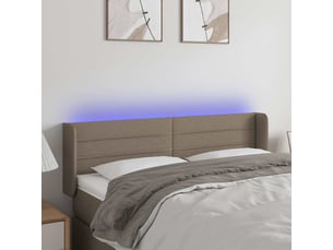 Tete de lit A poser largeur 147 cm taupe