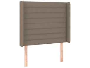 Tete de lit A poser largeur 103 cm   taupe