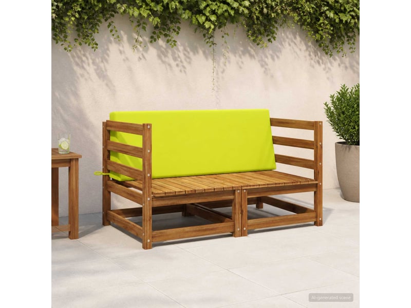  Coussin de dossier, coussin de dos soest 100 % polyester vert vif cf55252  - Conforama B