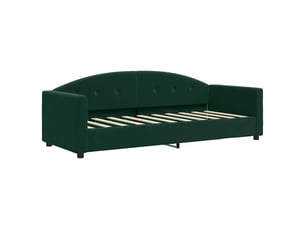 Lit simple 80x200 cm    coloris vert