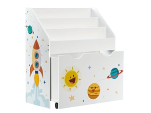 Etagère 1 cm coloris blanc