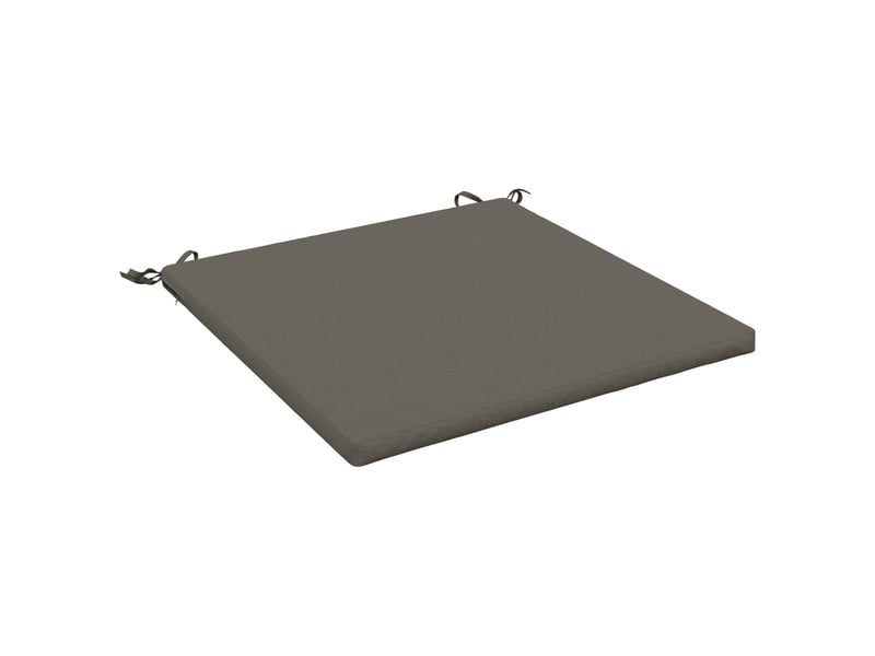 Coussin de siège, coussin d'assise 1 pièce soest 100 % polyester gris cf55615 - Conforama A
