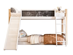 Lit superposé 90x200 cm Morn Vibe coloris blanc
