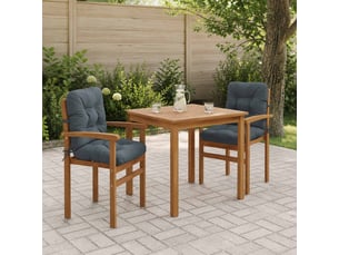 Lot de 2 coussins de chaise à dossier haut vianen cf59303