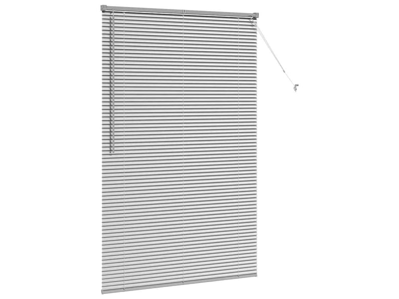 Store vénitien, store de fenêtre argenté 175 x 115 cm 25 mm aluminium cf47565 - Conforama E
