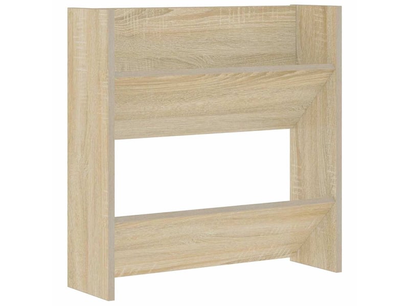  Armoires à chaussures murales 2 pcs chêne sonoma 60x18x60 cm  - Conforama E