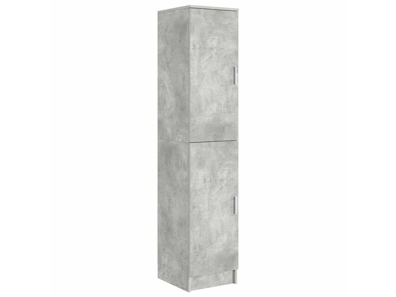  Buffet - haut armoire gris béton 35 x 39 x 168 cm  - Conforama A