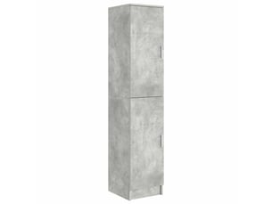 Buffet - haut armoire gris béton 35 x 39 x 168 cm