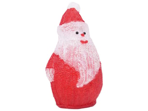 Silhouette de père noël led acrylique intérieurextérieur 28 cm