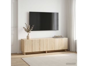 Meuble tv coloris beige  <strong></strong>  <strong></strong>