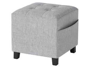 Banquette lit convertible couchage Occasionnel <strong>DESMIU</strong> <strong></strong> gris