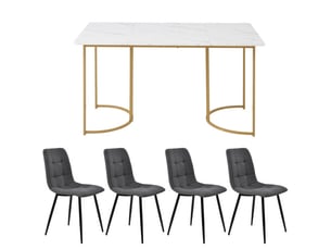 Ensemble table rectangulaire 4 chaise(s) <strong></strong> <strong></strong>